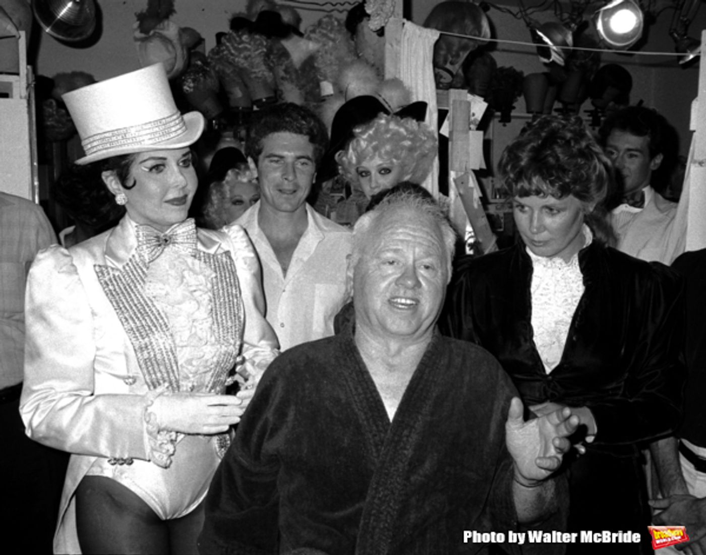 Photo Throwback: Backstage with Ann Miller and Mickey Rooney at SUGAR BABIES in 1980  Image