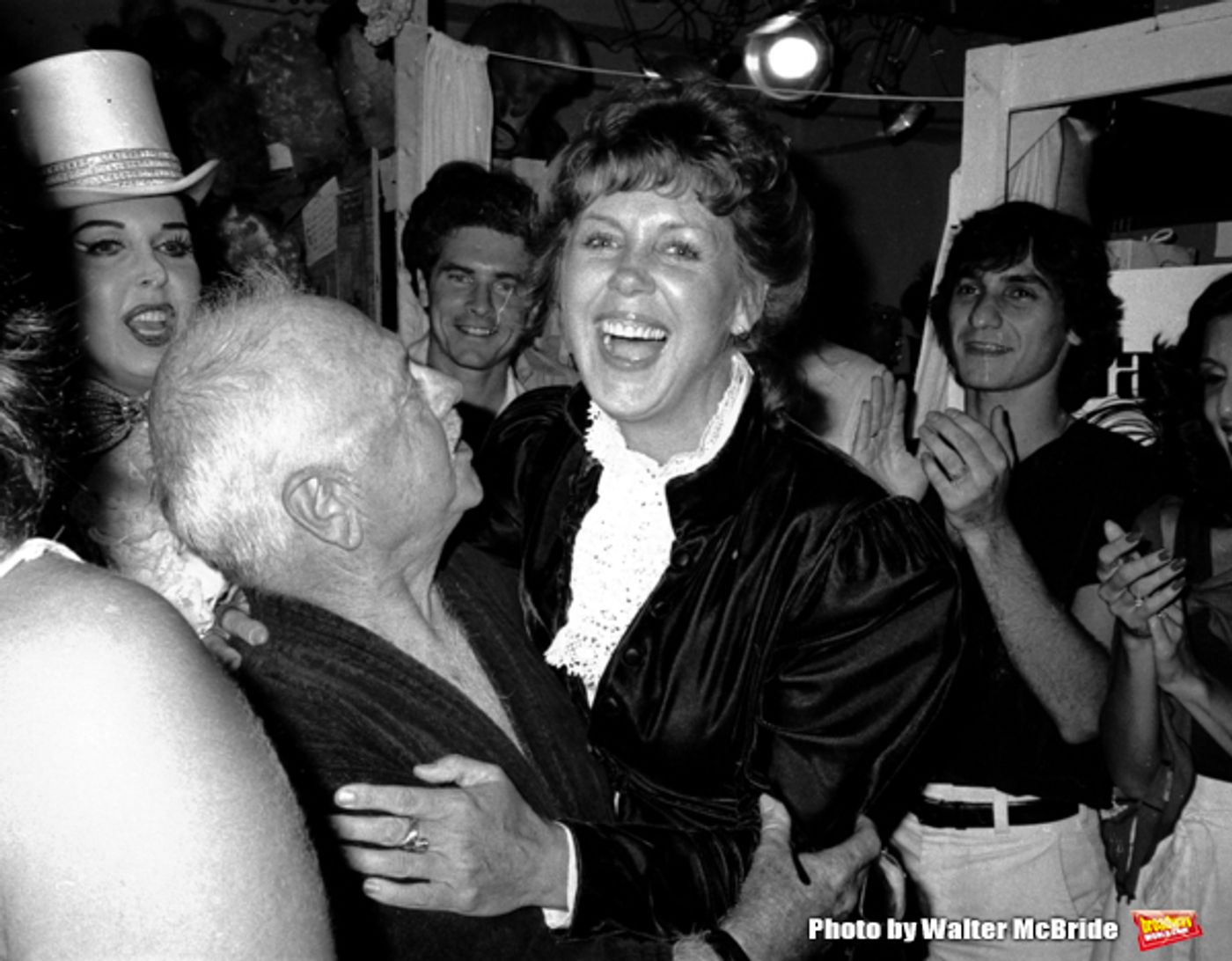 Photo Throwback: Backstage with Ann Miller and Mickey Rooney at SUGAR BABIES in 1980  Image