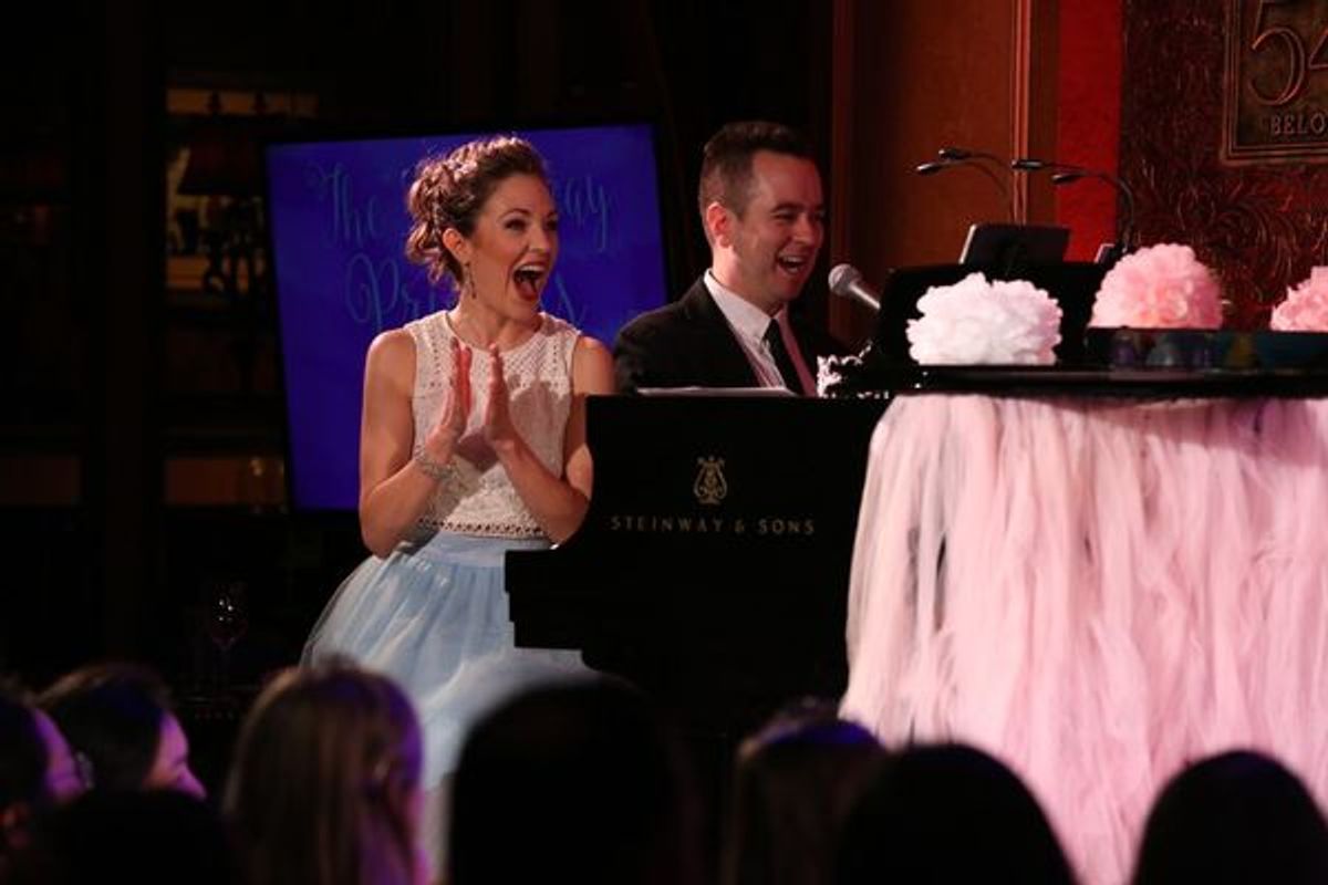 Laura Osnes and Benjamin Rauhala at 