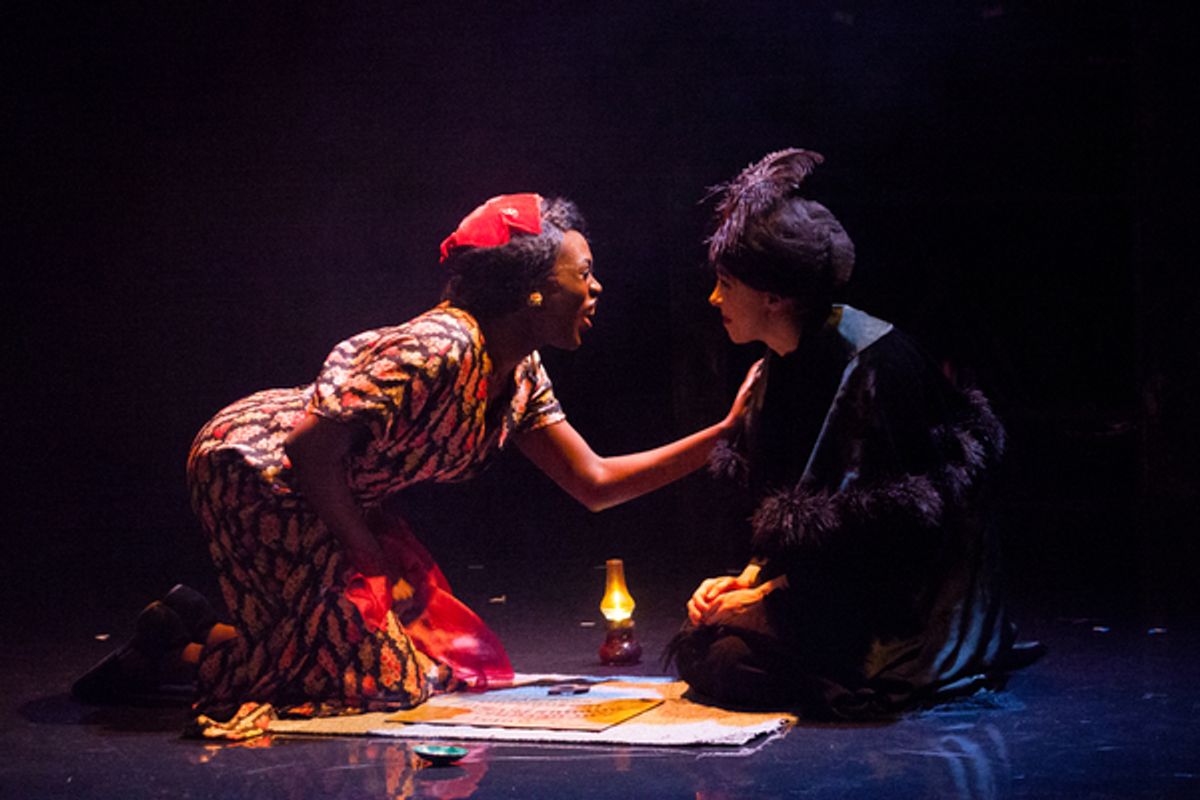 Gloria Onitiri and Shamira Turner at 