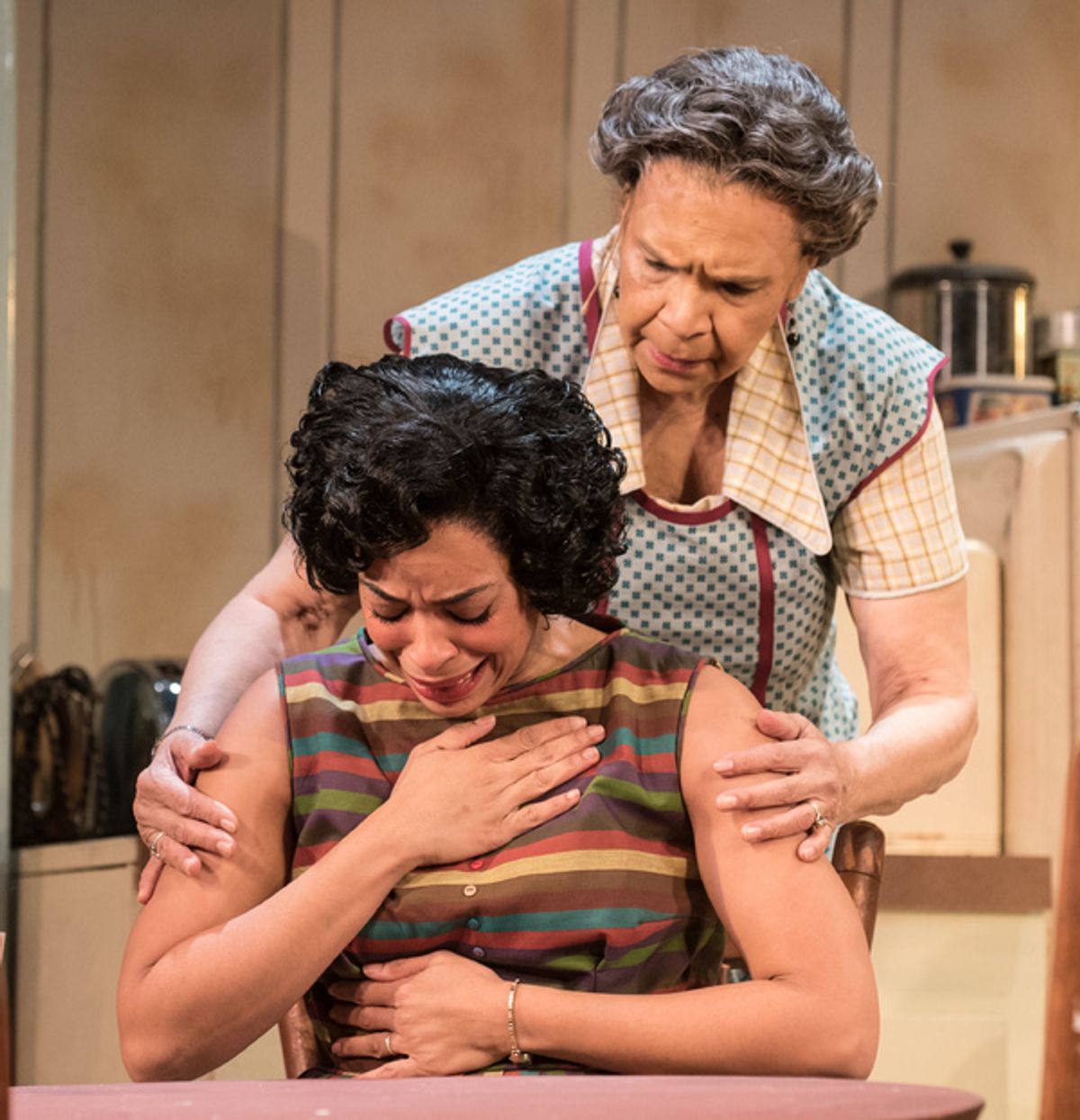 Katrinah Carol Lewis and Trezana Beverley at 