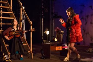 Nadine Malouf and Nicole Villamil @ BroadwayWorld Nadine Malouf and Nicole Villamil Photo