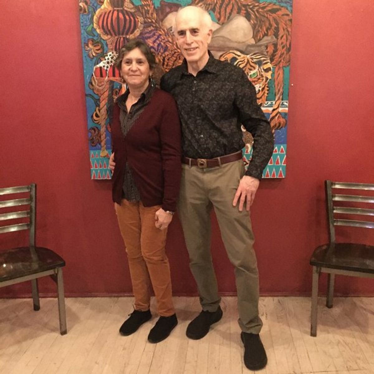 Ellen Maddow, Paul Zimet at 