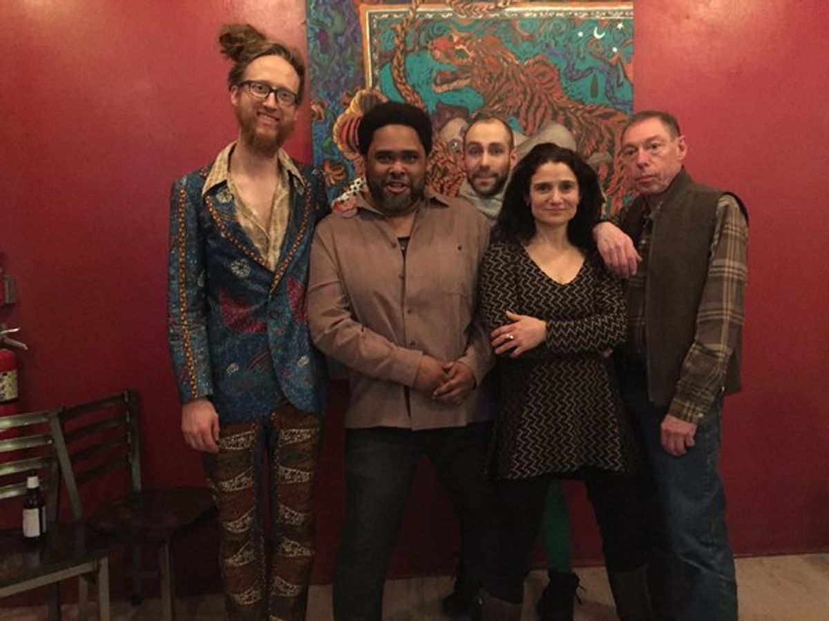  Musicians: Sam Kulik, Lathan Hardy, Chris DiMeglio, Jessica Lurie, Peter Zummo at 