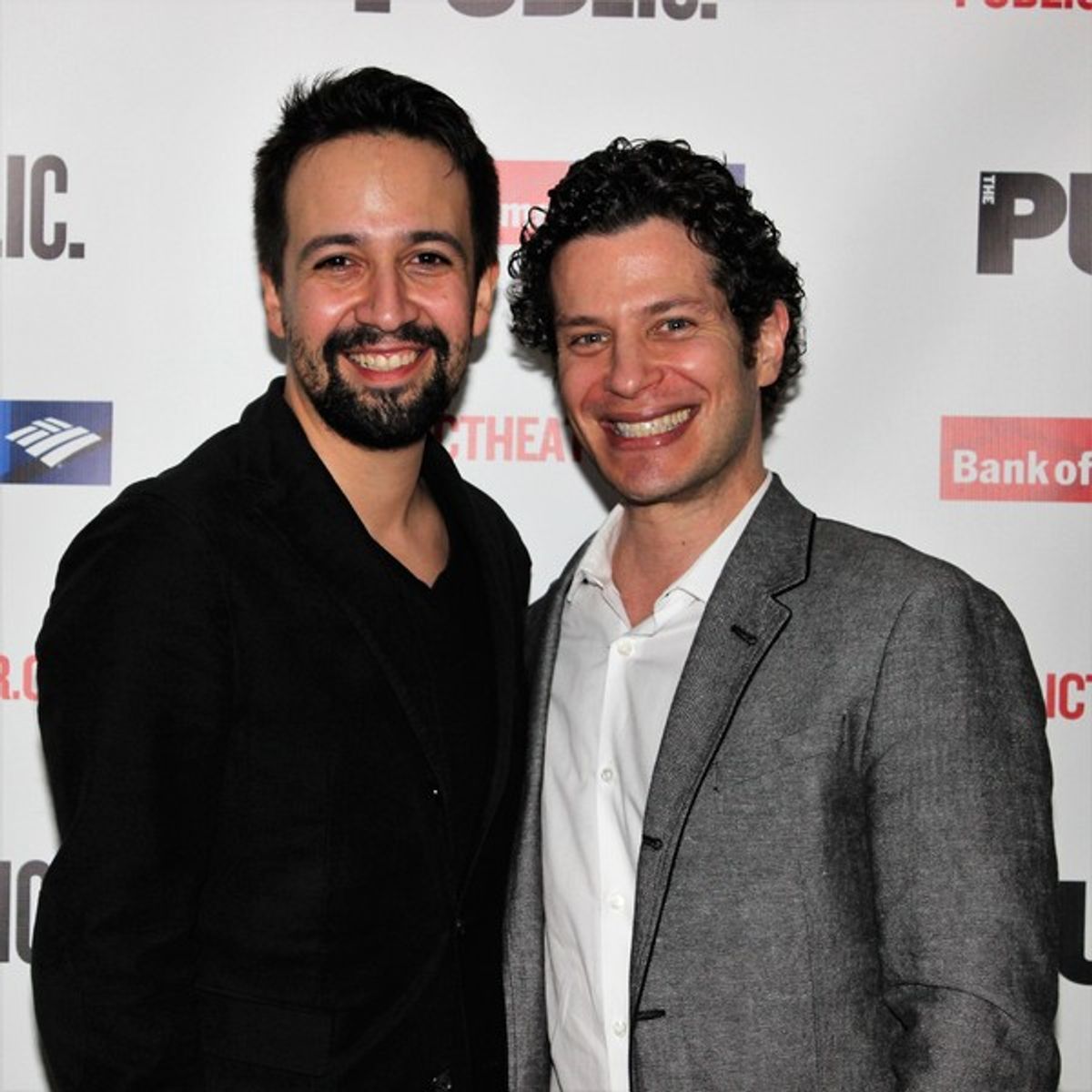 Lin-Manuel Miranda and Thomas Kail at 
