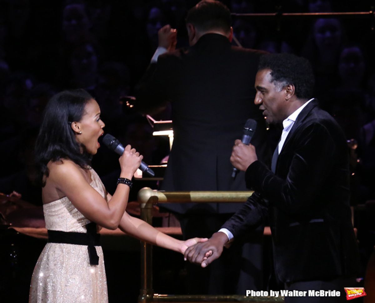 Nikki Rene Daniels and Norm Lewis at 