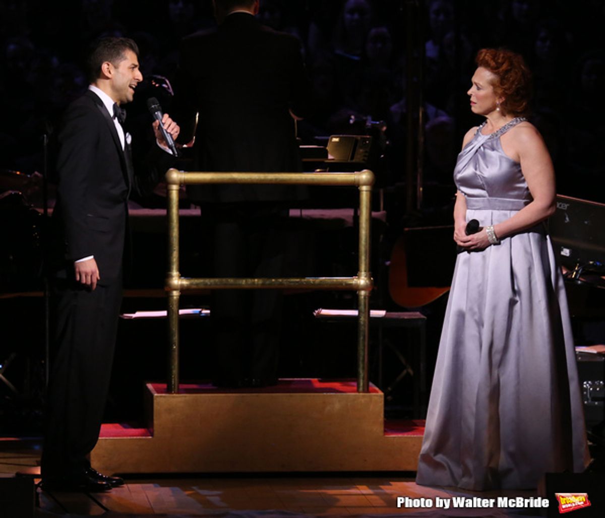 Tony Yazbeck and Carolee Carmello at 