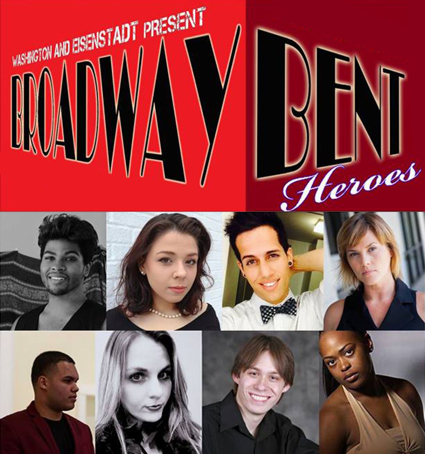 BWW Previews: WASHINGTON AND EISENSTADT PRESENT TAKE ON THE HEROES OF BROADWAY at The Studio, Carrollwood Cultural Center  Image