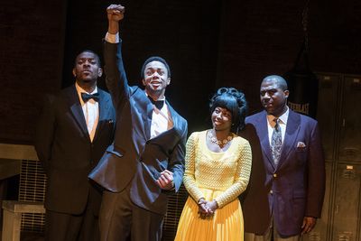 Henry Edwards, Derrick Brent II, Reneeâ€™ Rivon, and Jason E. Carmichae Photo