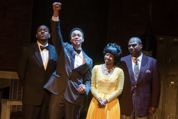 Henry Edwards, Derrick Brent II, Reneeâ€™ Rivon, and Jason E. Carmichae Photo