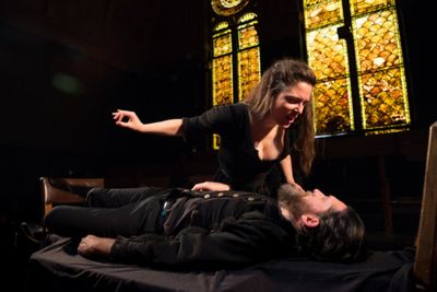 Sara Fellini and Adam Belvo
Photo by AnthonyCollins.nyc Photo