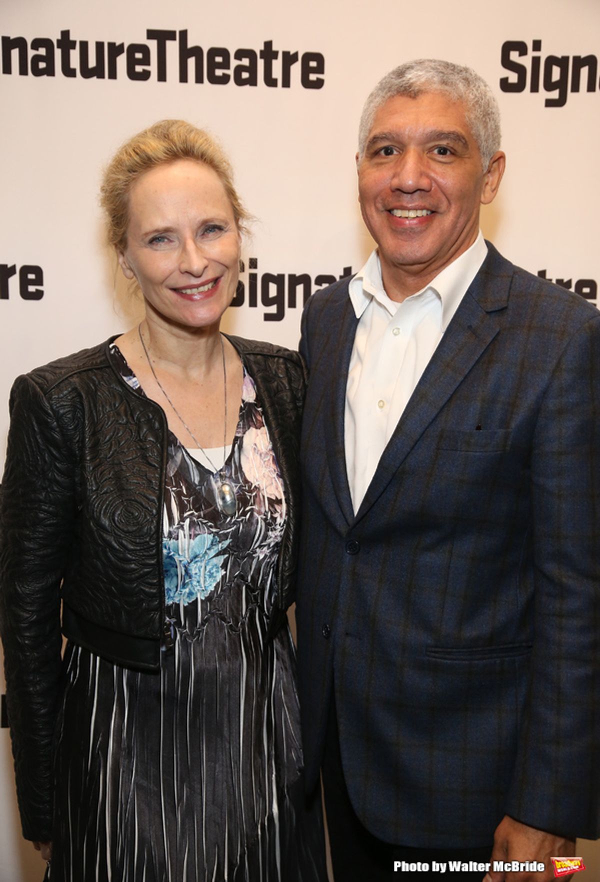 Laila Robins and Peter Francis at 