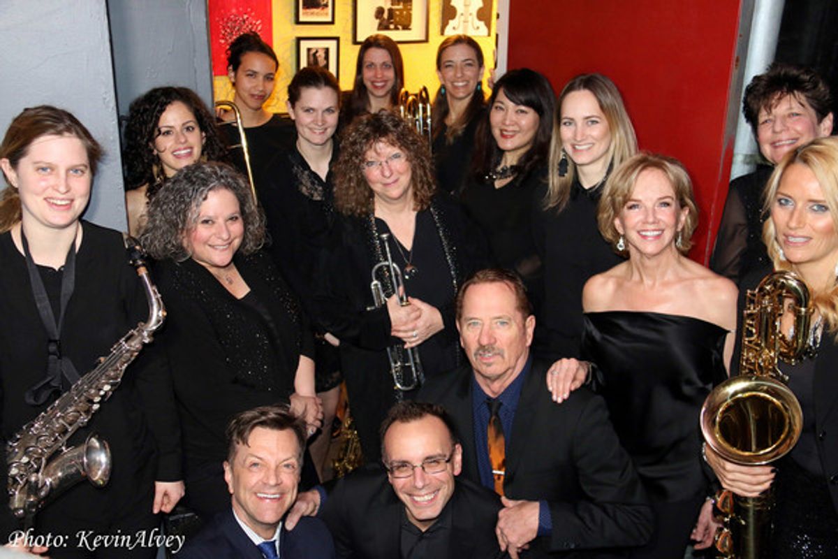 Linda Purl, Jim Caruso, Tom Wopat, Tedd Firth, and the DIVA Jazz Orchestra at 