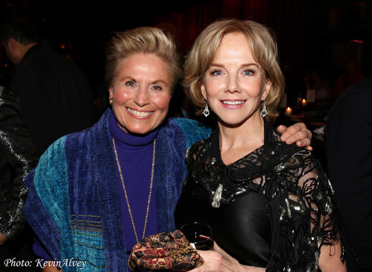 Lorna Dallas, Linda Purl at 