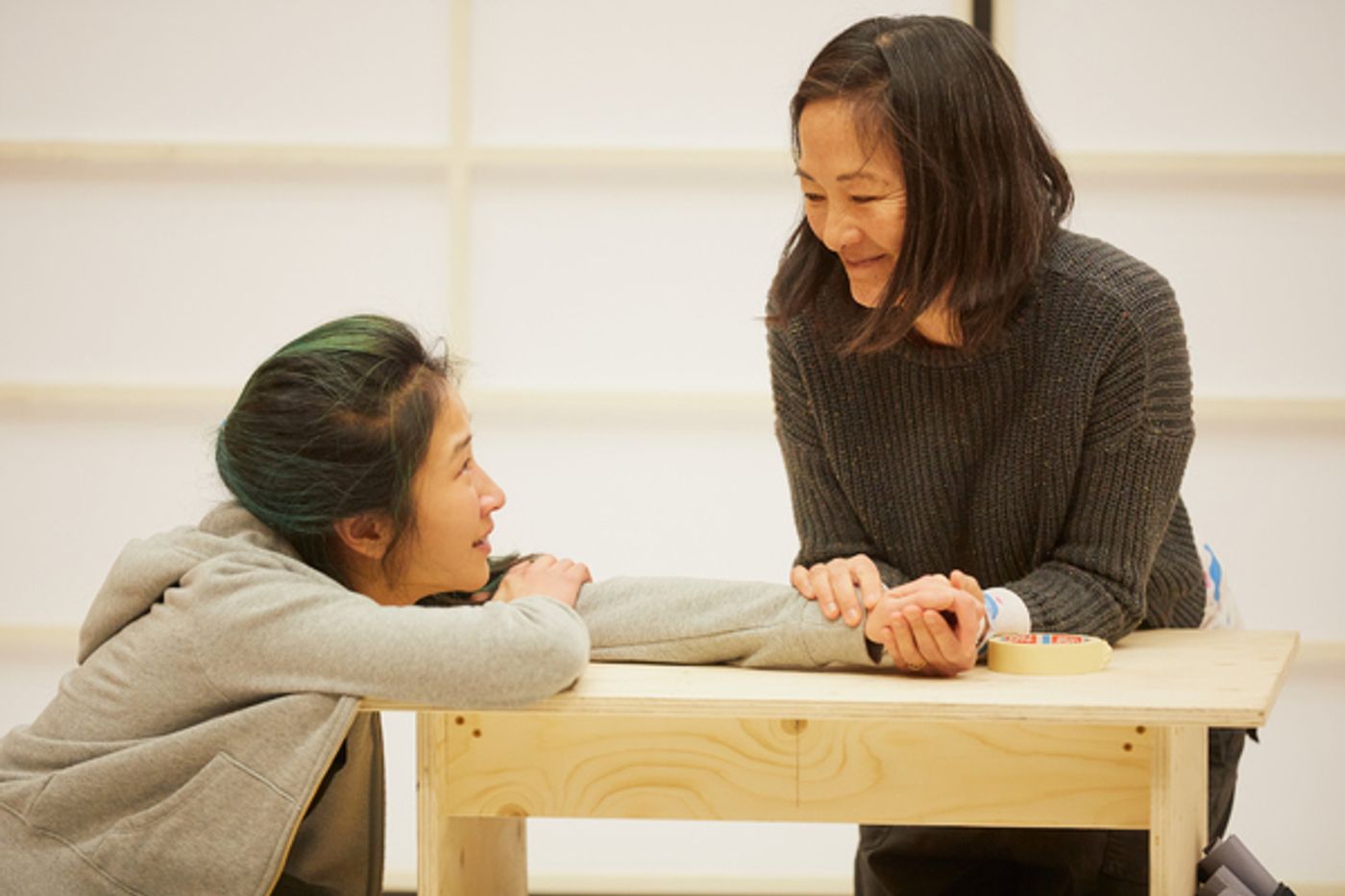 Photo Coverage: Inside Rehearsal for National Theatre's THE GREAT WAVE  Image