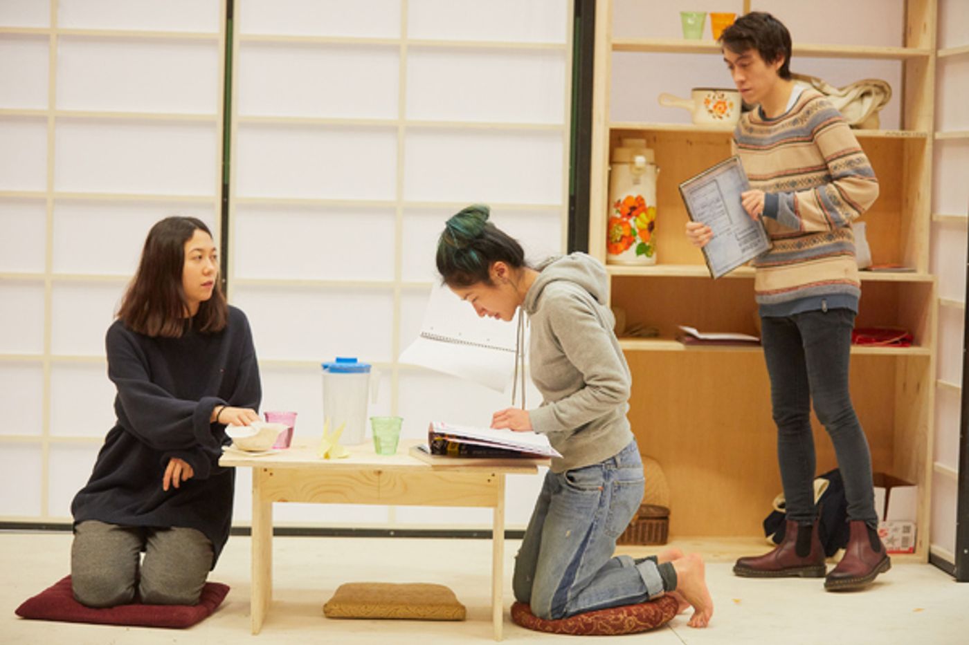 Photo Coverage: Inside Rehearsal for National Theatre's THE GREAT WAVE  Image