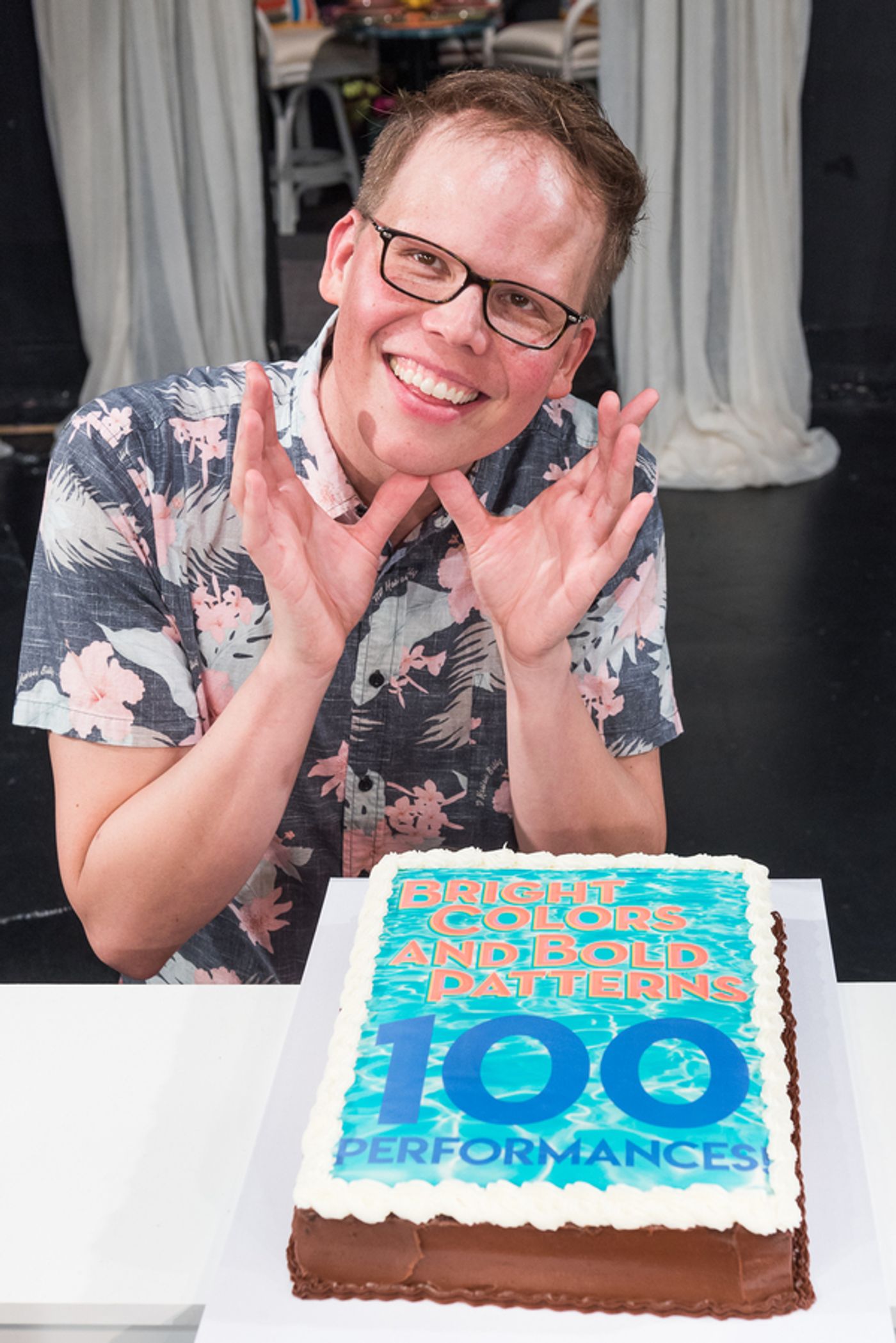 Photo Flash: BRIGHT COLORS AND BOLD PATTERNS Celebrates 100 Performances  Image