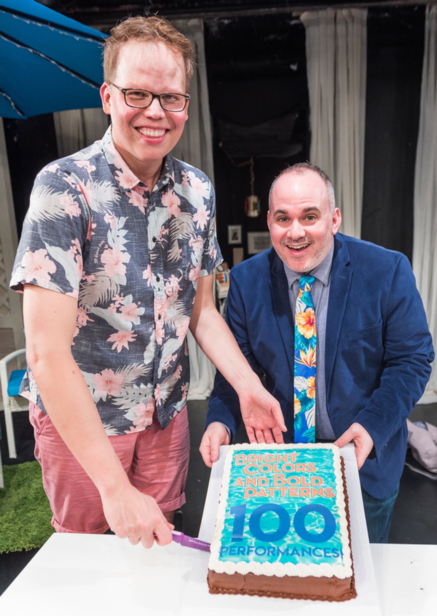 Photo Flash: BRIGHT COLORS AND BOLD PATTERNS Celebrates 100 Performances  Image