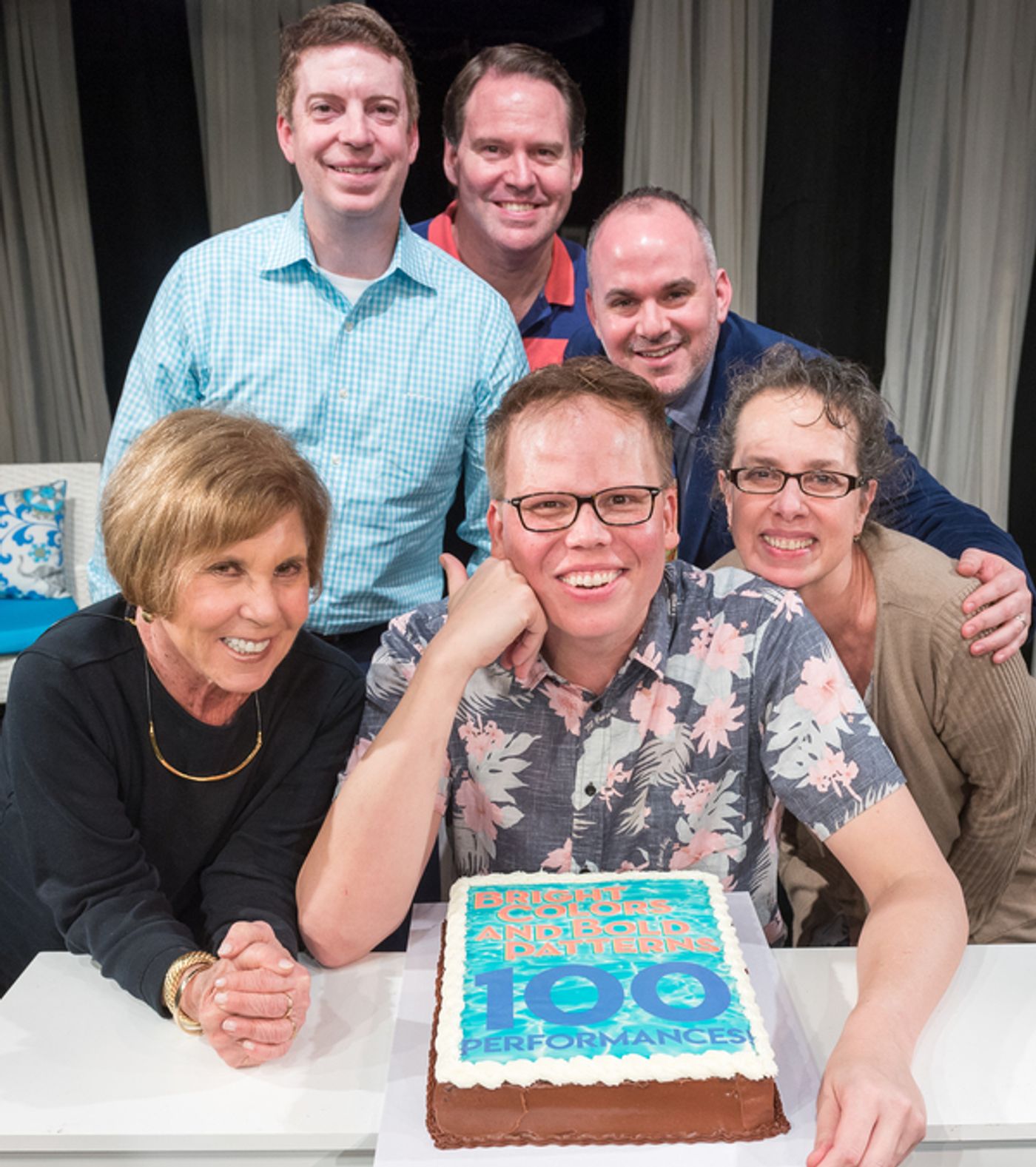 Photo Flash: BRIGHT COLORS AND BOLD PATTERNS Celebrates 100 Performances  Image
