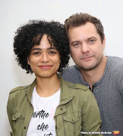 Lauren Ridloff and Joshua Jackson  Photo