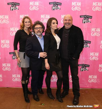 Creative Team: Nell Benjamin, Jeff Richmond, Tina Fey and Casey Nicholaw Photo