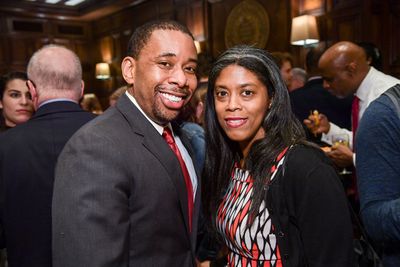 TCM Producer Brian Moreland with Alia Jones Harvey Photo