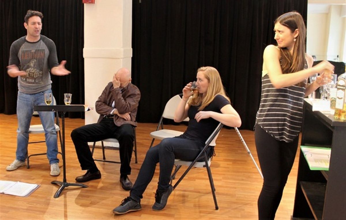 Timothy Weinert, Maggie Alexander, Connie Castanzo, Malcolm Stephenson at 