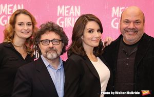 Nell Benjamin, Jeff Richmond, Tina Fey and Casey Nicholaw @ BroadwayWorld Nell Benjamin, Jeff Richmond, Tina Fey and Casey Nicholaw Photo