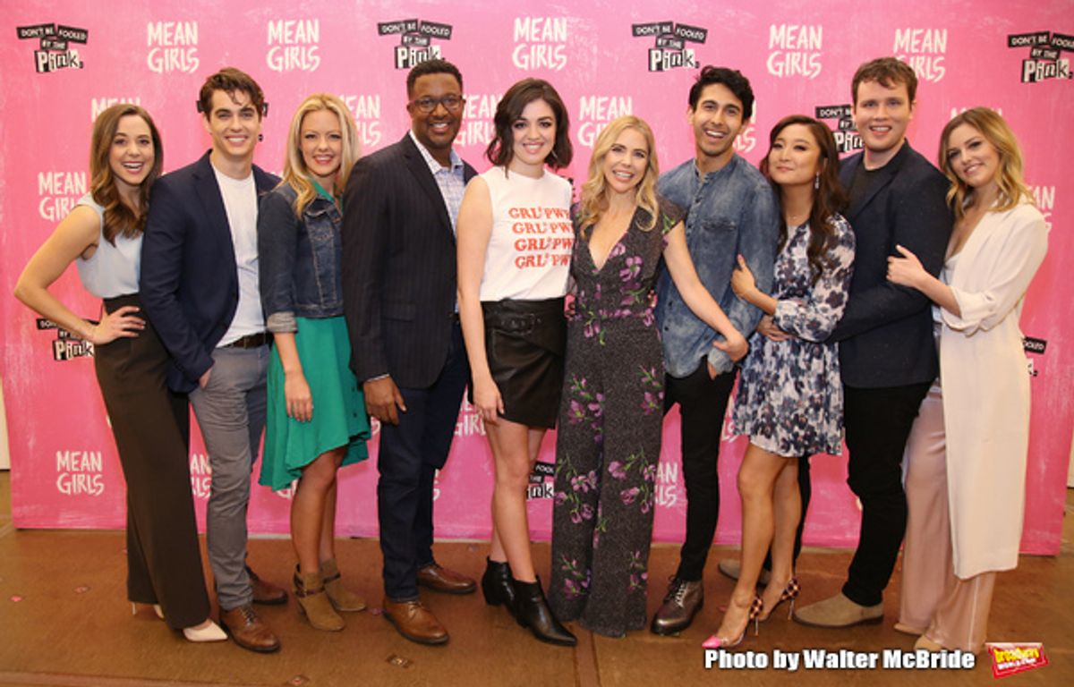 Erika Henningsen, Kyle Selig, Kate Rockwell, Rick Younger, Barrett Wilbert Weed, Kerry Butler, Cheech Manohar, Ashley Park, Grey Henson and Taylor Louderman  at 