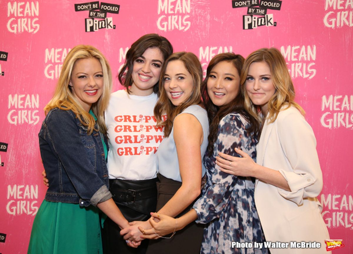 Kate Rockwell, Barrett Wilbert Weed, Erika Henningsen, Ashley Park and Taylor Louderman  at 