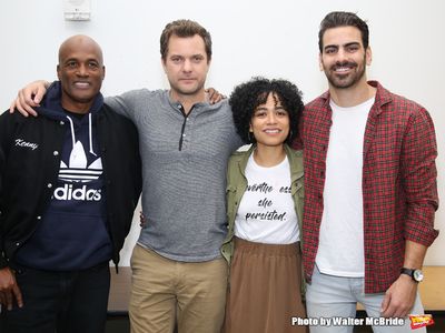 Kenny Leon, Lauren Ridloff, Joshua Jackson and Nyle DiMarco Photo