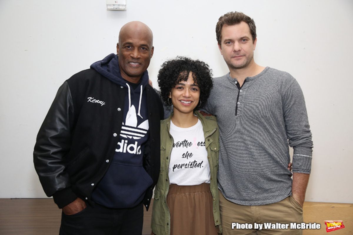 Kenny Leon, Lauren Ridloff and Joshua Jackson  at 