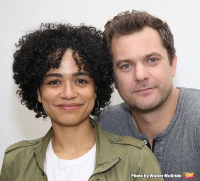 Lauren Ridloff and Joshua Jackson Photo