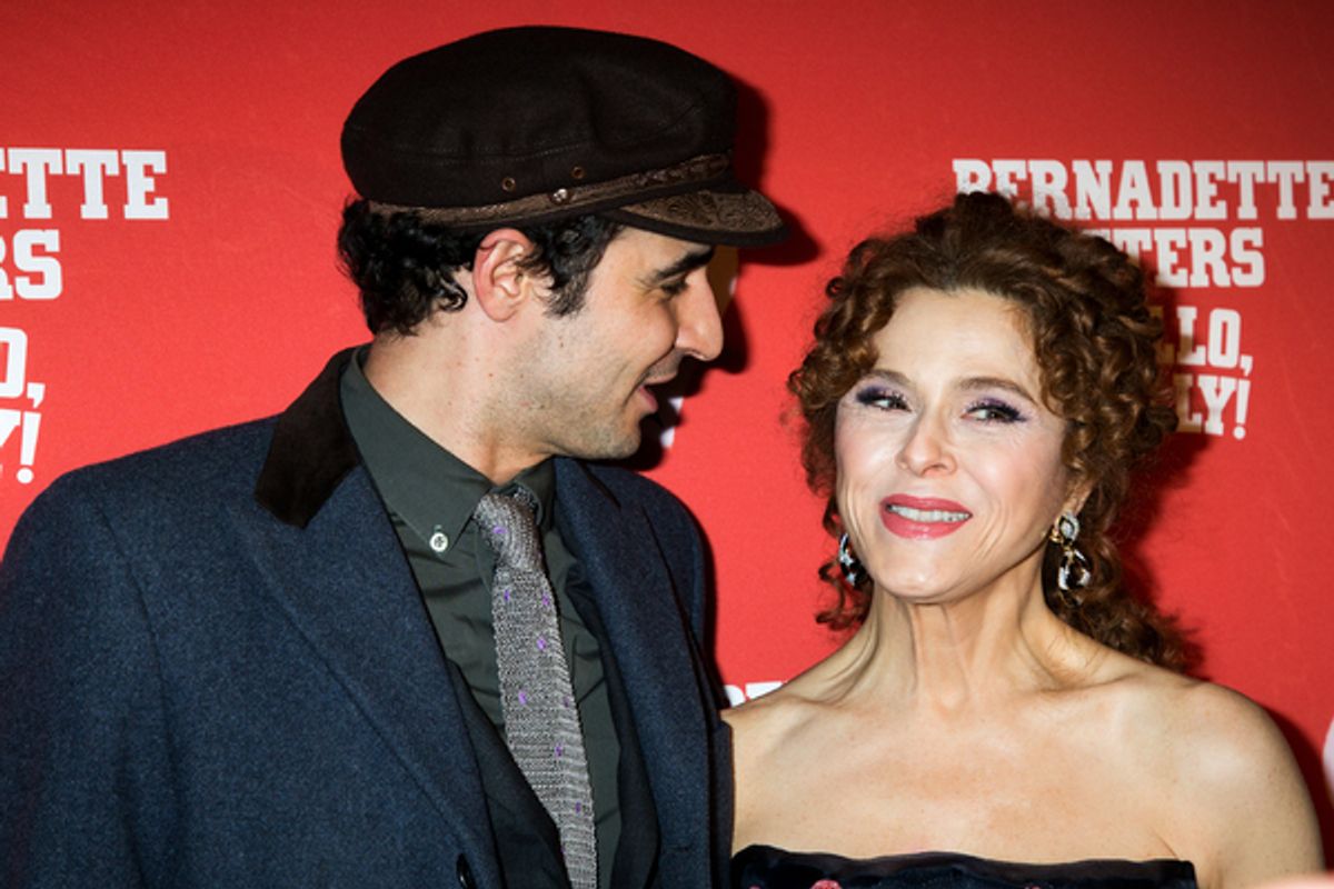 Zac Posen, Bernadette Peters at 