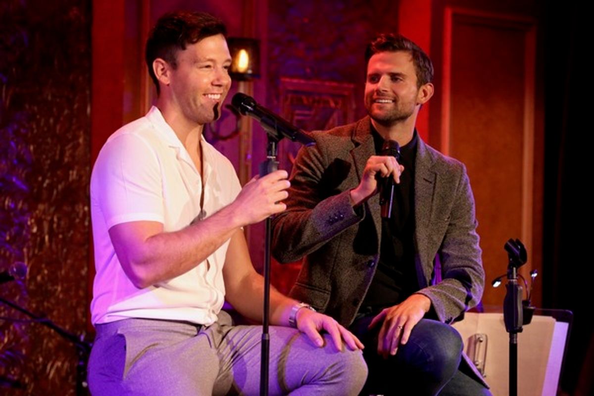 Kyle Dean Massey and Taylor Frey at 