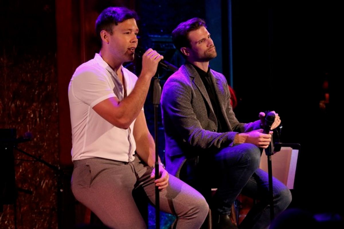 Kyle Dean Massey and Taylor Frey at 