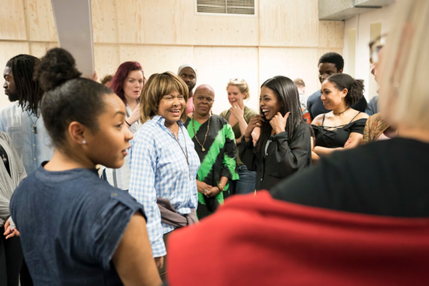 Photo Flash: Tina Turner Joins the Cast of TINA in Rehearsal  Image