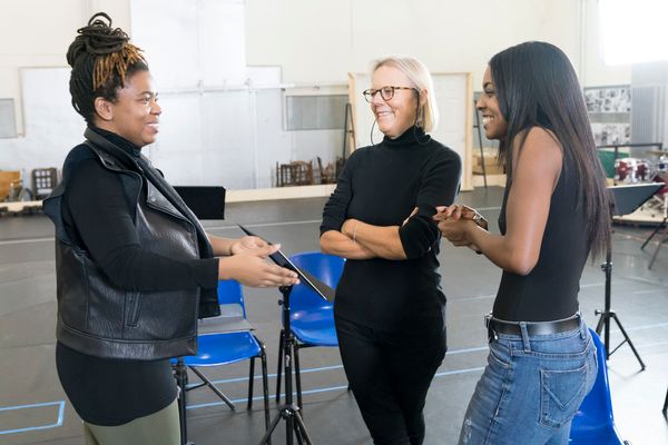 Phyllida Lloyd, Adrienne Warren, Katori Hall Photo