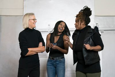 Phyllida Lloyd, Adrienne Warren, Katori Hall Photo