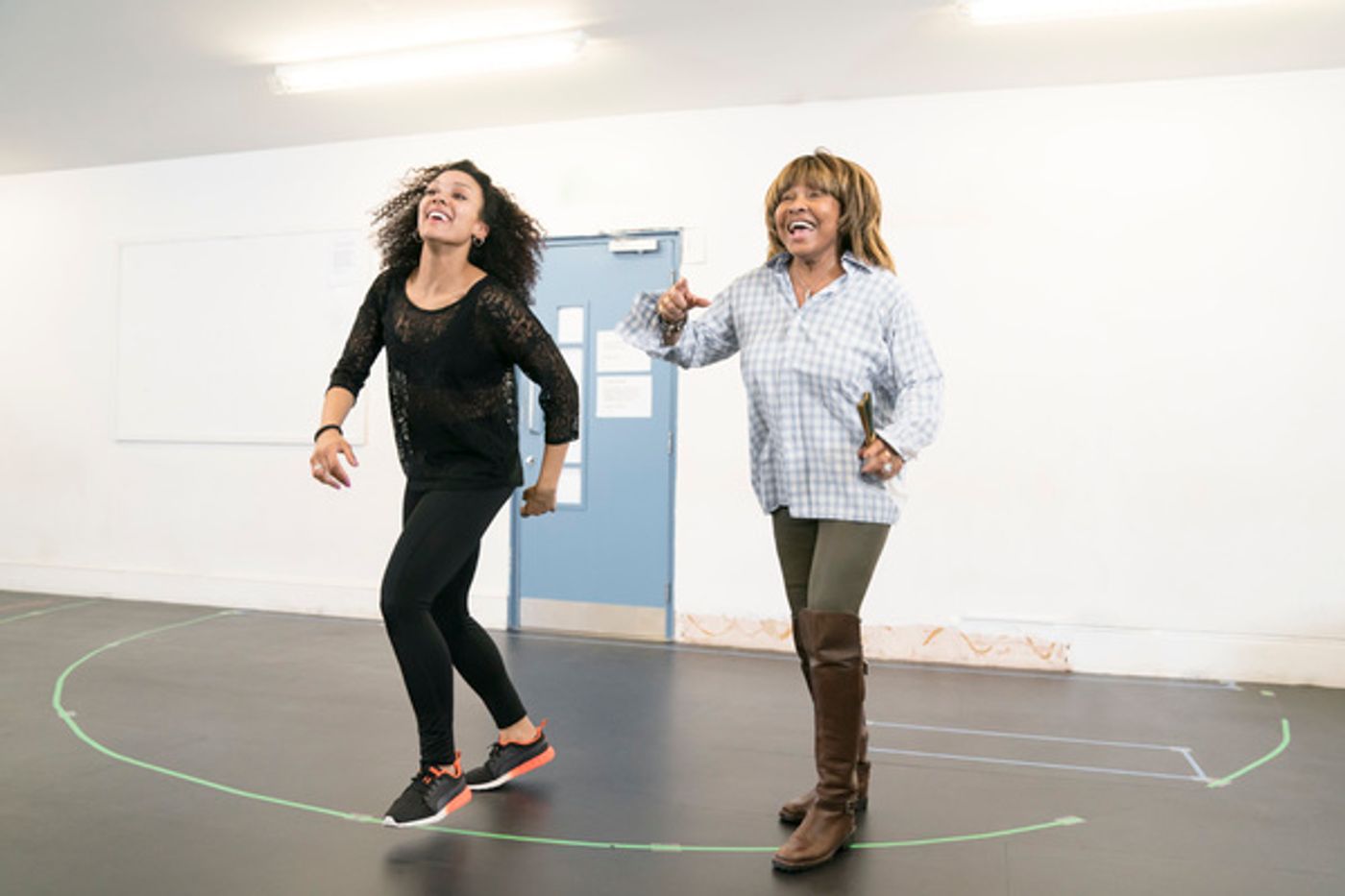 Photo Flash: Tina Turner Joins the Cast of TINA in Rehearsal  Image