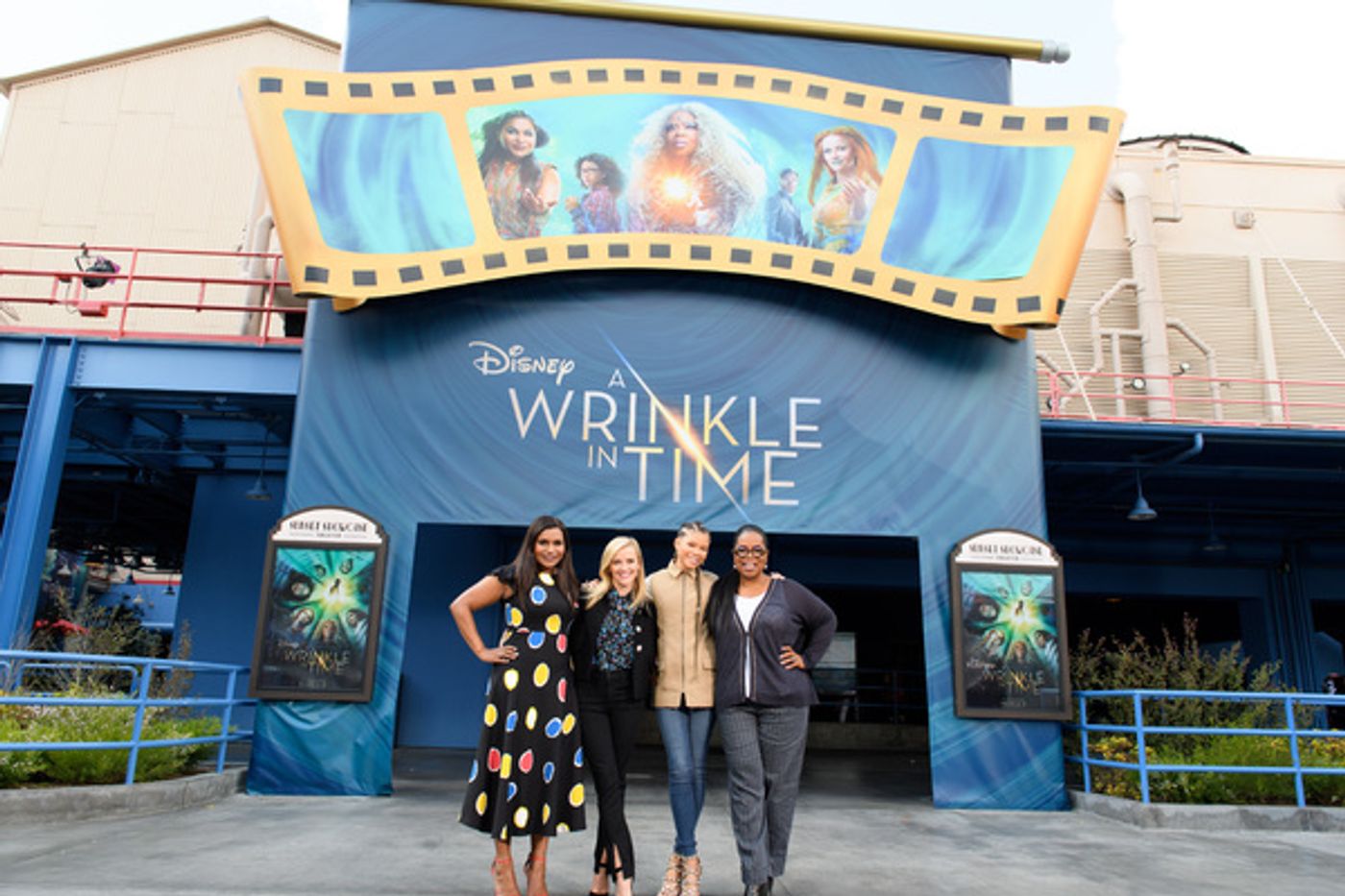 Photo Coverage: The Stars of Disney's A WRINKLE IN TIME Surprise Fans At Disneyland  Image