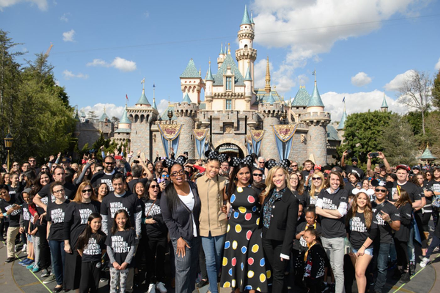 Photo Coverage: The Stars of Disney's A WRINKLE IN TIME Surprise Fans At Disneyland  Image