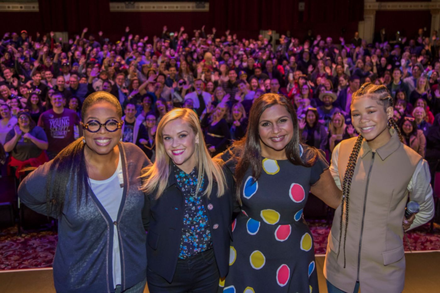 Photo Coverage: The Stars of Disney's A WRINKLE IN TIME Surprise Fans At Disneyland  Image