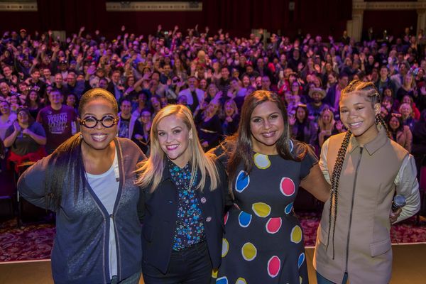 Oprah Winfrey, Reese Witherspoon, Mindy Kaling and Storm Reid  Photo
