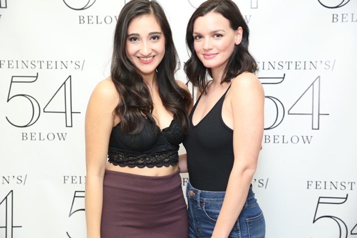 Krystina Alabado and Jennifer Damiano at 