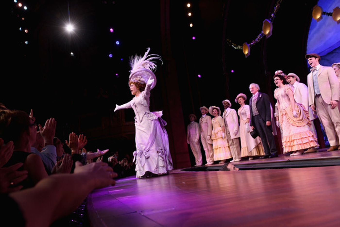 Photo Flash: Bernadette Peters Brings Down the House in Her Opening Night of HELLO, DOLLY!  Image