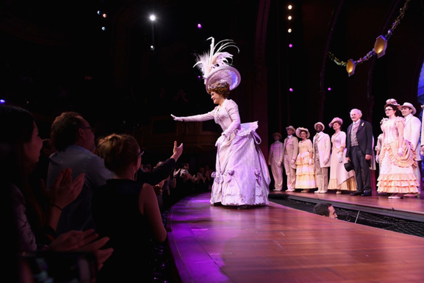 Photo Flash: Bernadette Peters Brings Down the House in Her Opening Night of HELLO, DOLLY!  Image