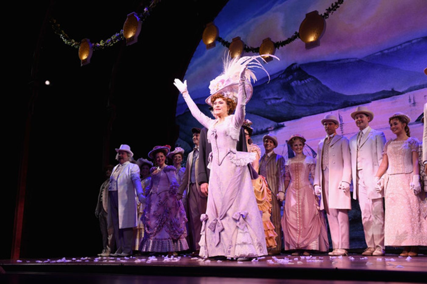 Photo Flash: Bernadette Peters Brings Down the House in Her Opening Night of HELLO, DOLLY!  Image