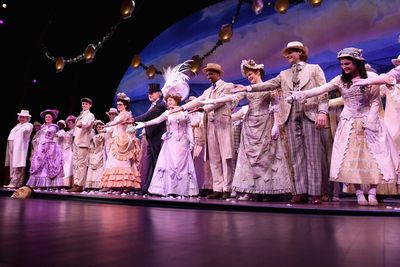 Victor Garber, Bernadette Peters and the cast  Photo