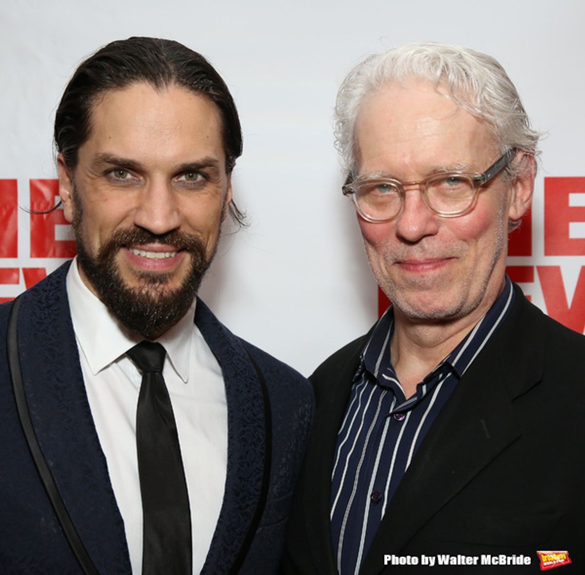 Will Swenson and Terrence Mann at 